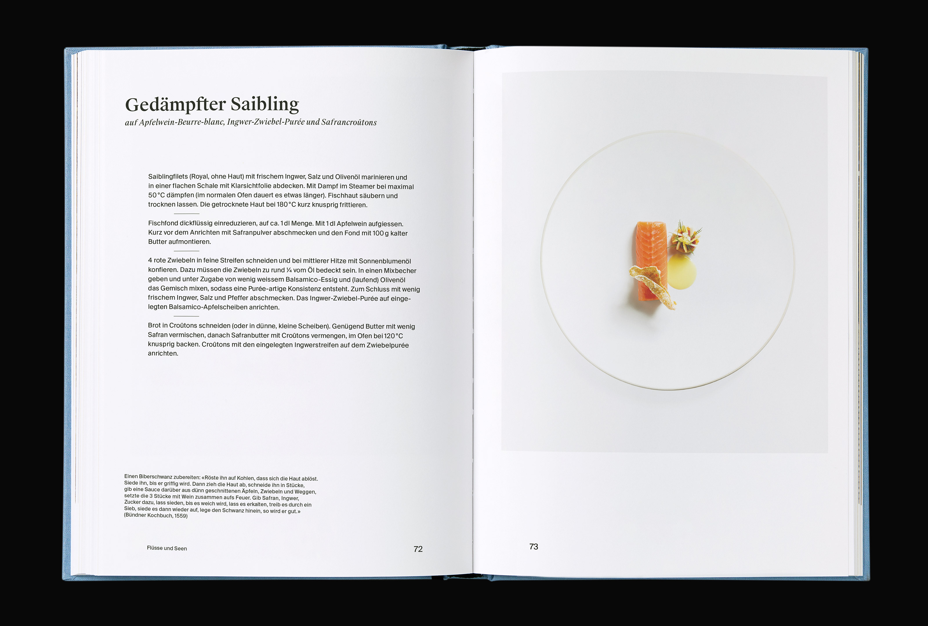 <p><em>Am Zunfttisch</em> – the publication for the multimedia dining experience at Casino Bern</p> 