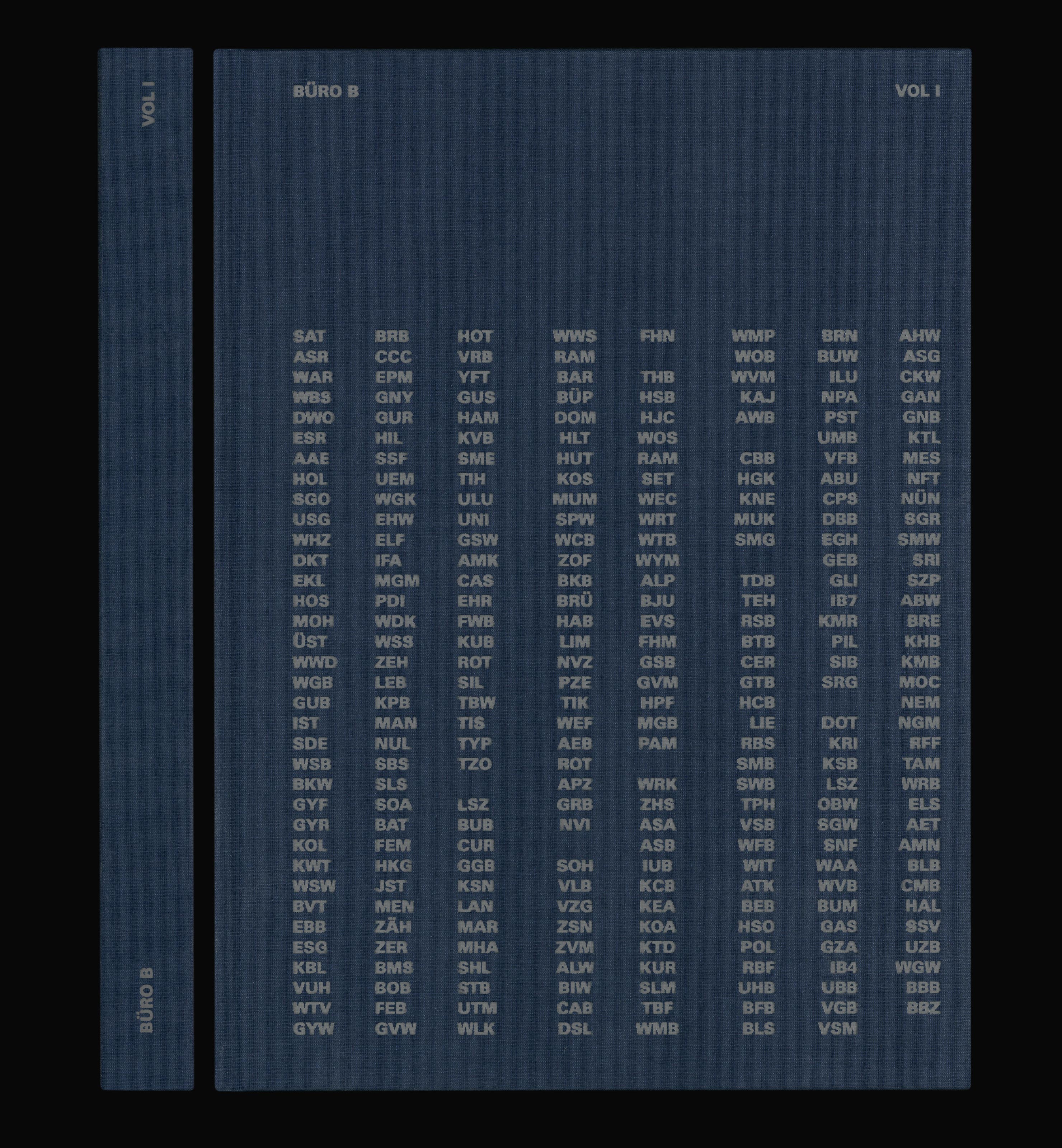 <p>35 years of work wrapped up in this publication for Büro B.</p>
